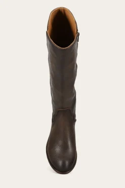 Boots^Frye Carson Piping Tall Wide Calf