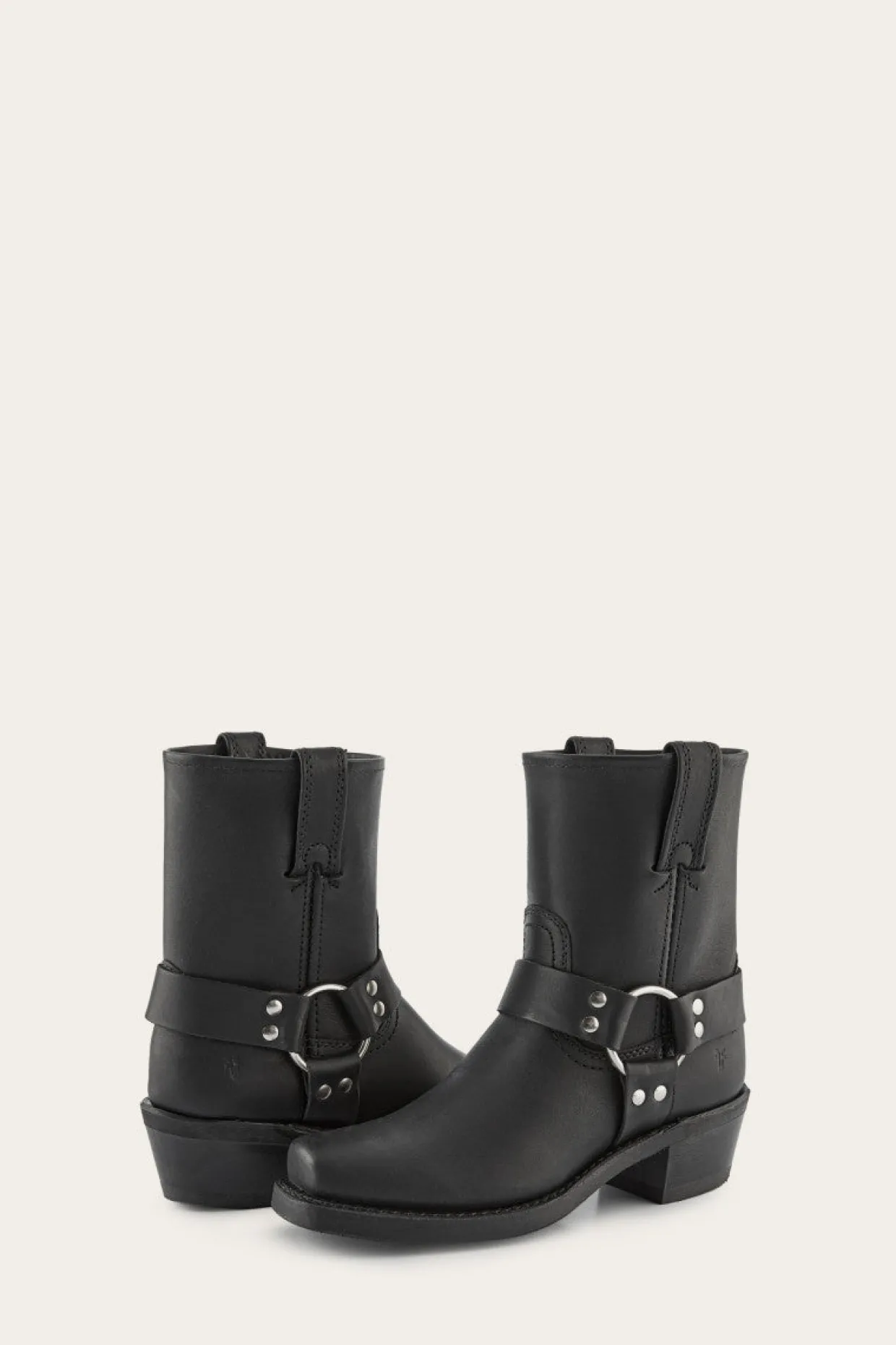 Booties^Frye Harness 8R Womens